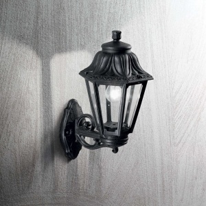 Aplica de perete exterior IP55 DAFNE AP1 BIG NERO 66721 universul-luminii.ro