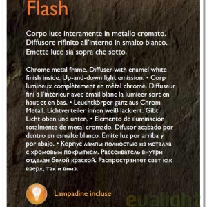 Aplica de perete FLASH AP2 007397 48271 universul-luminii.ro