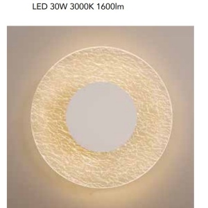 Aplica de perete iluminat ambiental LED Jewel White 50cm 220021 universul-luminii.ro