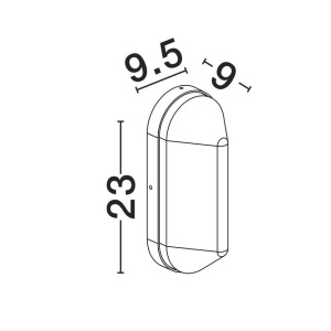 Aplica de perete iluminat exterior IP65 AMEL 250831 universul-luminii.ro