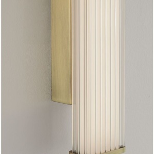 Aplica de perete LED baie IP44 MISTY auriu - Img 6