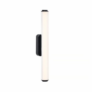 Aplica de perete LED baie IP44 Virelle negru