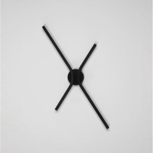 Aplica de perete LED CCT design modern AKRO negru 169131 universul-luminii.ro