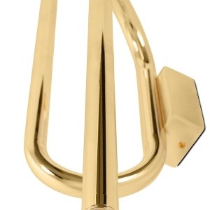 Aplica de perete LED design decorativ up/down auriu - Img 6