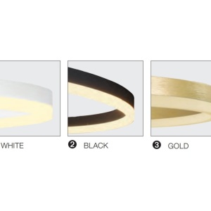 Aplica de perete LED design modern geometric HALO 40 WALL WH 119521 universul-luminii.ro