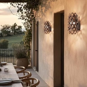 Aplica de perete LED exterior, IP65, CHARLOTTE Corten 246821 universul-luminii.ro