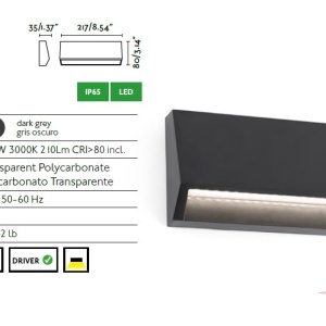 APLICA DE PERETE LED EXTERIOR MODERNA MUST-3 70659 61581 universul-luminii.ro