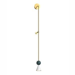 Aplica de perete LED modern Art Deco Bingo malachit