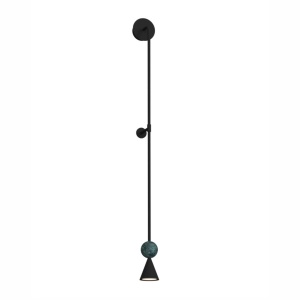 Aplica de perete LED modern Art Deco Bingo malachit
