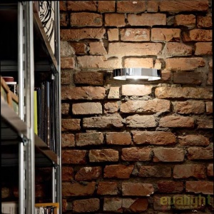 Aplica de perete LED moderna ZED AP1 ROUND CROMO 115184 60581 universul-luminii.ro