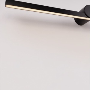 Aplica de perete LED pentru oglinda baie IP54 BREGGO negru, 81cm 229411 universul-luminii.ro