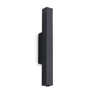Aplica de perete LOOK LED AP2 SQUARE D30 H300 ON-OFF NERO 3000K