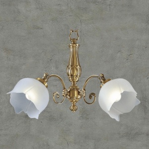 Aplica de perete LUX design clasic realizata manual Bianca - Img 2