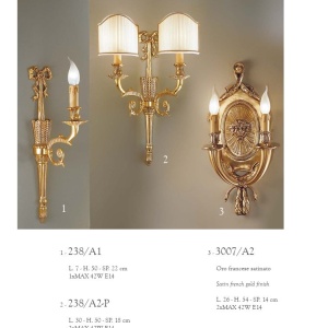 Aplica de perete LUX design clasic realizata manual Valery - Img 4