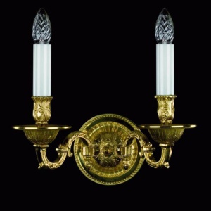 Aplica de perete LUX realizata din alama MIRANDA II. WL 177371 universul-luminii.ro