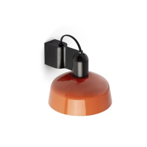 Aplica de perete metal TATAWIN negru, orange - Img 2