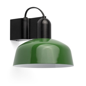 Aplica de perete metal TATAWIN negru, verde