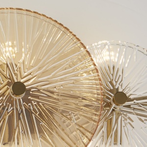 Aplica de perete moderna design deosebit Wagon Wheel 6Lt 134271 universul-luminii.ro