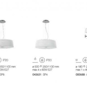 Aplica de perete moderna, ISA AP1 000589 59641 universul-luminii.ro