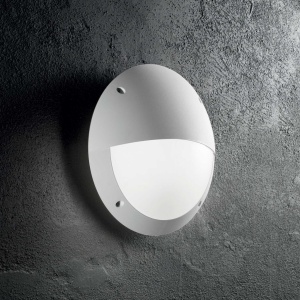 Aplica de perete pt. exterior, diam.30cm, IP66, POLAR-2 AP1 BIANCO 67001 universul-luminii.ro