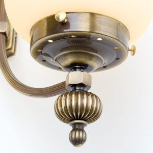 Aplica de perete stil clasic Nostalgie 2L alama antique/champagne 98631 universul-luminii.ro