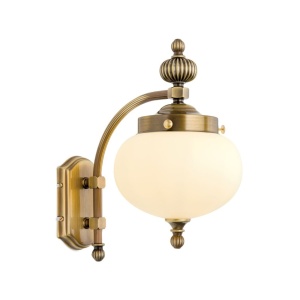 Aplica de perete stil clasic Nostalgie down alama antique/champagne 155731 universul-luminii.ro
