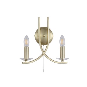 Aplica de perete stil elegant metal alama Ascona 2L 624841 universul-luminii.ro