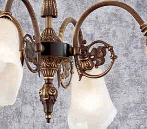 Aplica de perete stil mediteranean clasic de lux Tosca 3L 95441 universul-luminii.ro