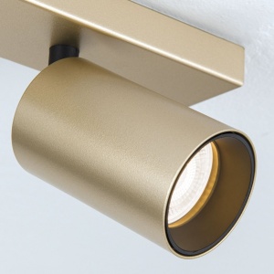 Aplica de perete/tavan cu Spoturi stil minimalist modern SEAN 4L auriu 235471 universul-luminii.ro