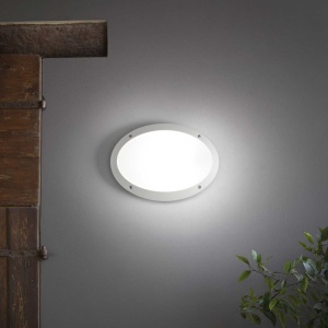 Aplica de perete / tavan exterior IP66 MEDEA-1 AP1 BIANCO 67021 universul-luminii.ro
