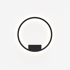 Aplica design modern LED Rim 40cm negru
