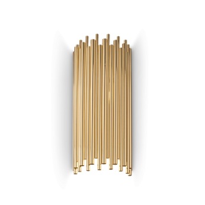 Aplica din metal design clasic PAN AP2, auriu 208794 - Img 1