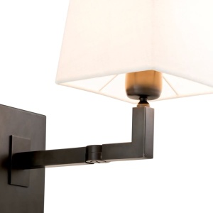 Aplica din metal finisaj bronz design LUX Cambell 110846 HZ 58871 universul-luminii.ro