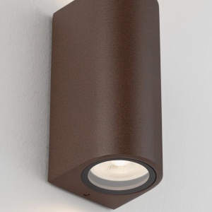 Aplica exterior iluminat sus si jos IP65 BROM corten - Img 4