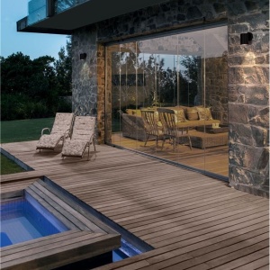 Aplica exterior Spot LED directionabil IP65 JACKIE corten 250851 universul-luminii.ro