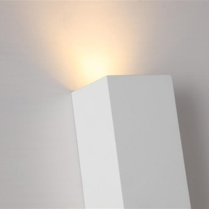 Aplica iluminat ambiental metal alba Don Square 2 632641 universul-luminii.ro