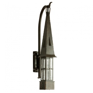 Aplica iluminat exterior din fier forjat design medieval WL 3648