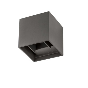 Aplica LED ambientala de exterior IP54 COMO gri NVL-847407