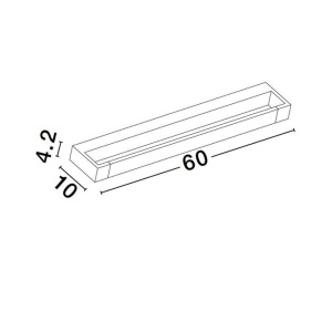 Aplica LED ambientala directionabila pentru baie/exterior IP44 PARK alb 152871 universul-luminii.ro
