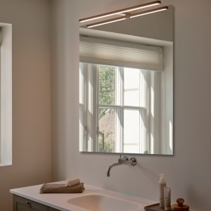 Aplica LED Baie, Protectie IP44, Negru, Marlee 80 3000K 244101 universul-luminii.ro