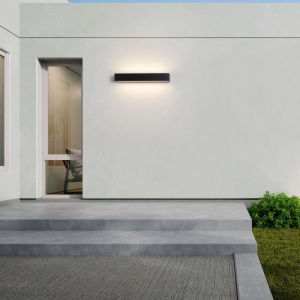 Aplica LED CCT ambientala de exterior IP65 LANE negru 28W