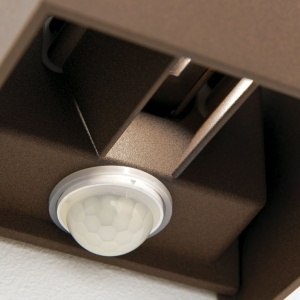 Aplica LED de exterior cu senzor de miscare IP54 CUBE-S corten - Img 4