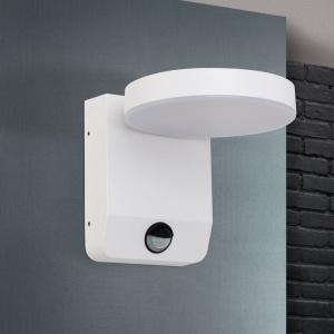 Aplica LED de exterior cu senzor de miscare IP54 HENDRYK alba 157241 universul-luminii.ro