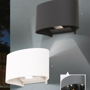 Aplica LED de exterior design modern ambiental IP54 GRETA antracit 200241 universul-luminii.ro