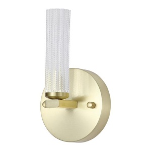 Aplica LED de perete baie metal alama IP44 Aberdeen 630361 universul-luminii.ro