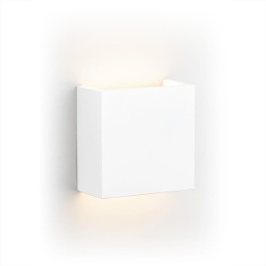 Aplica LED de perete cu lumina ambientala design modern Gent alb - Img 1