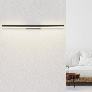Aplica LED de perete moderna SALLO negru 162231 universul-luminii.ro