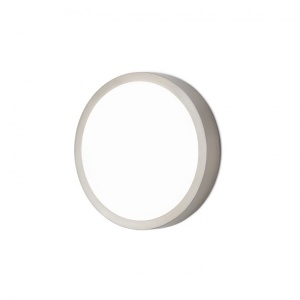 Aplica LED de perete sau tavan, Bully 14cm satin chrome
