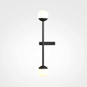 Aplica LED de perete stil minimalist Touch negru