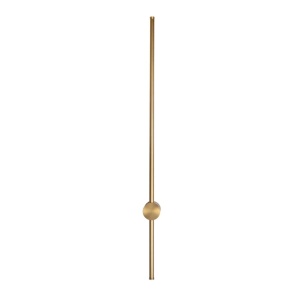 Aplica LED design liniar 90cm Spirit 12w auriu